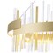 Cwi Lighting Millipede 26 in LED Satin Gold Chandelier 1245P26-602 - alternate 2